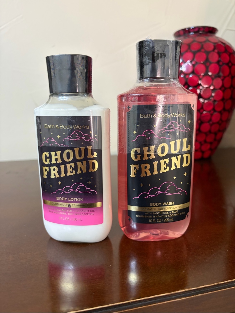 Bath & Body Works Ghoul Friend Full Size Body Wash & Lotion Set NWT